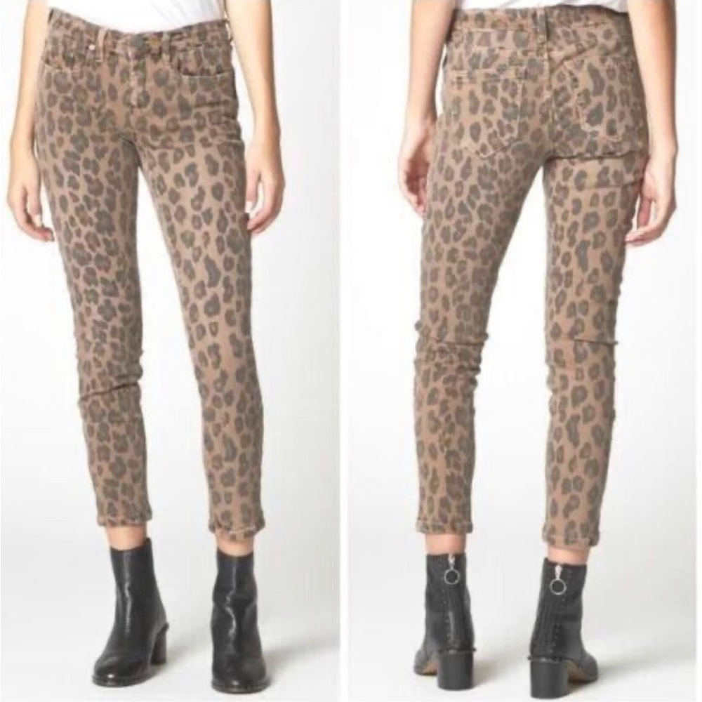 BLANK NYC cheetah jeans